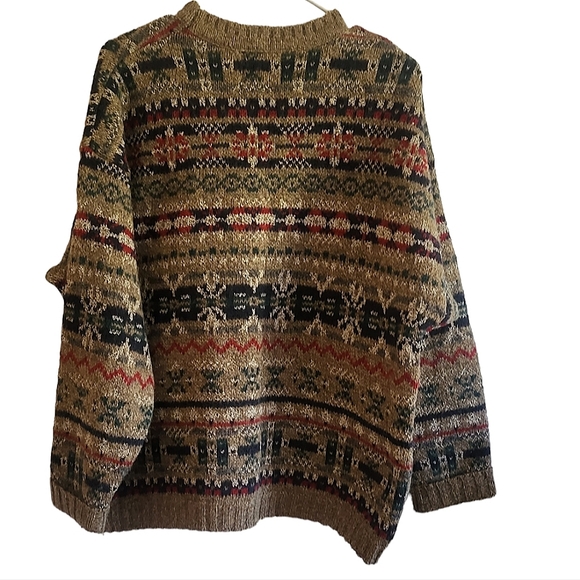 Woolrich women's 66% Wool Women’s pullover Sweater USA Large Vintage - Picture 2 of 10